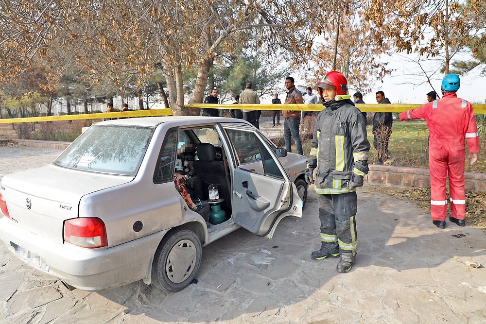 مرگ عجیب جوان پراید سوار