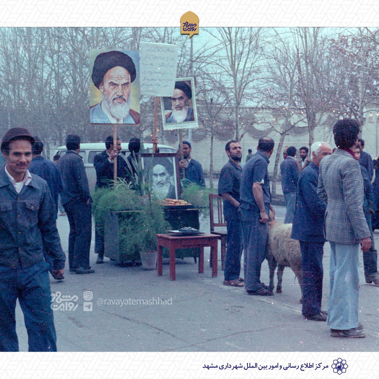 برخی تصاویر و فیلم های از وقایع انقلاب اسلامی مشهد منتشر می‌شود