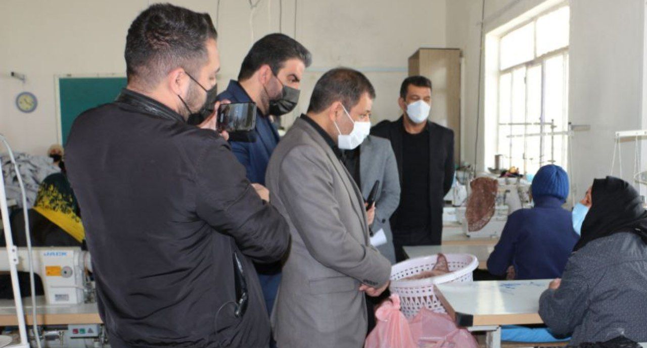 بازدید فرماندار مشهد از مرکز نگهداری، درمان و کاهش آسیب بانوان مشهد 