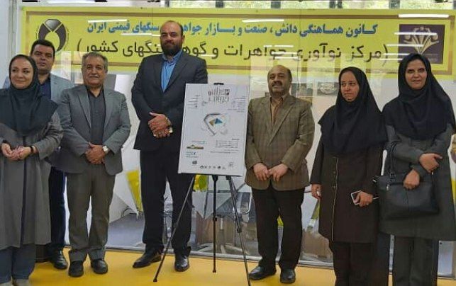پوستر دومین جشنواره طراحی طلا و جواهر در مشهد رونمایی شد 
