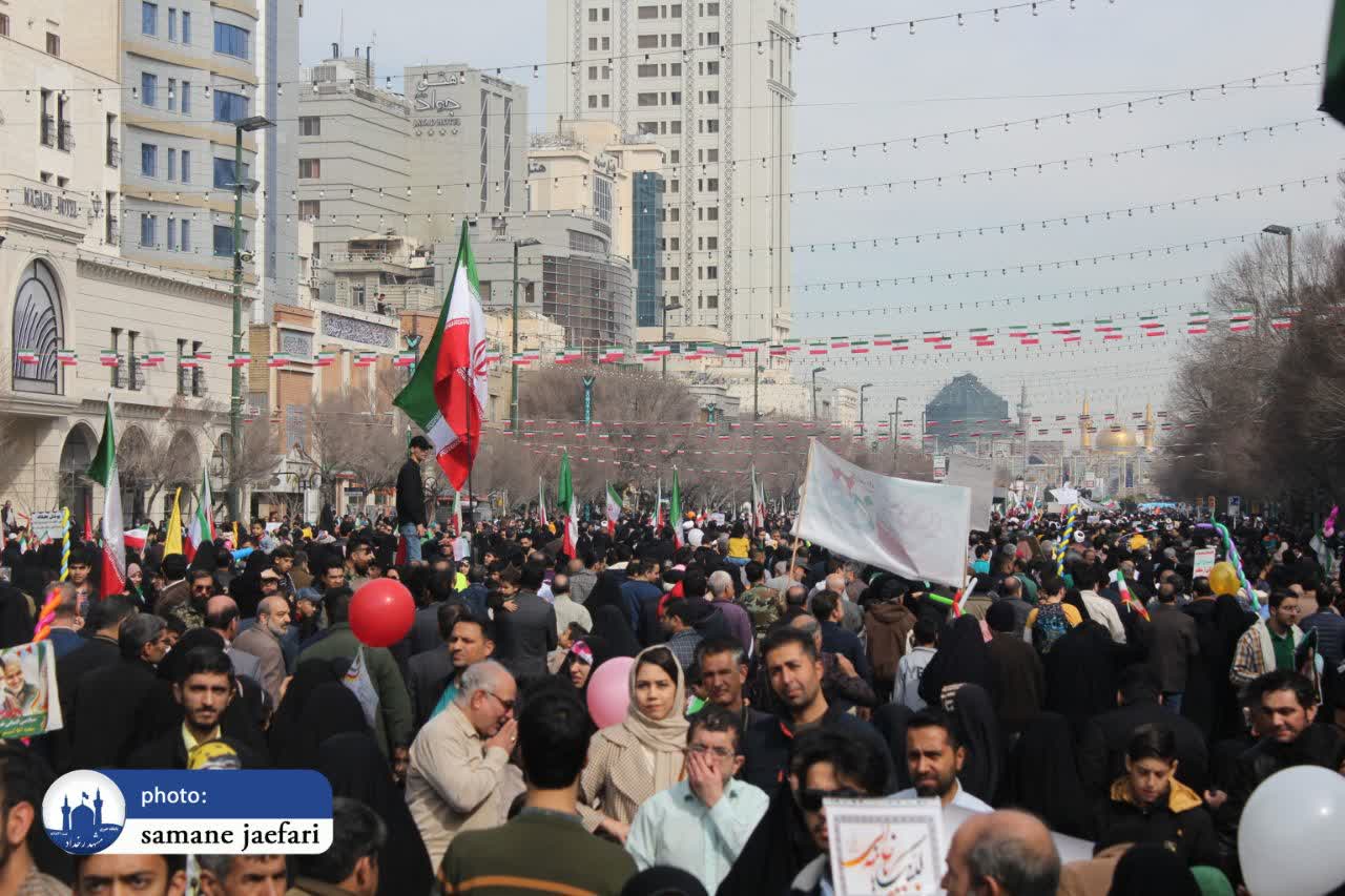 راهپیمایی ۲۲ بهمن مشهد